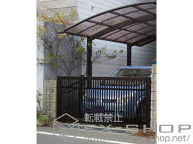 のカーゲート オーバードアR4型　手動式 施工例