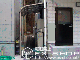 のテラス屋根 ライザーテラスII R型 テラスタイプ 単体　積雪〜20cm対応 施工例