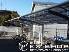 のカーポート プレシオスポート 縦連棟 積雪〜20cm対応 施工例