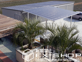 のカーポート アーキデュオ ワイド 積雪〜20cm対応 施工例