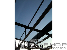 のバルコニー・ベランダ屋根 ライザーテラスII R型 屋根タイプ 単体 積雪〜20cm対応 施工例