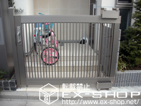 のカーゲート スライドドア2型 施工例