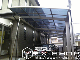 のカーポート カーブポートシグマIII 縦連棟 積雪〜20cm対応 施工例