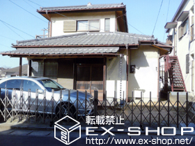 のカーゲート トリップゲート PB型 ノンレール 両開き 施工例