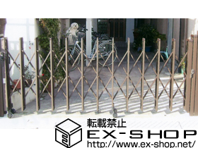 のカーゲート ニューエクジスXA型 片開き 施工例