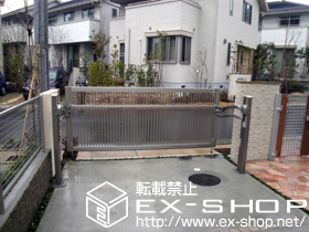 のカーゲート オーバードアR2型 手動式 施工例