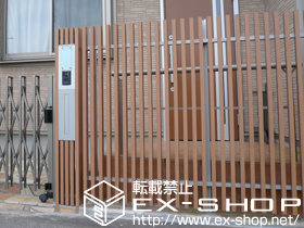 のフェンス・柵 プログコートフェンスF1型 施工例