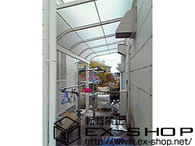 の ライザーテラスII R型 テラスタイプ 単体　積雪〜20cm対応 施工例