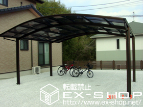 のカーポート プレシオスポート ワイド 積雪〜20cm対応 施工例