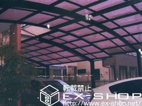 のカーポート カーブポートシグマIII 積雪〜20cm対応 施工例