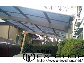 のカーポート カーブポートシグマIII 積雪〜20cm対応 施工例