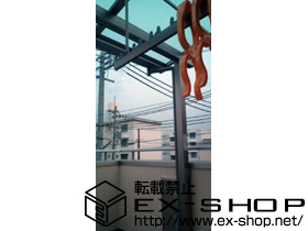 のバルコニー・ベランダ屋根 ライザーテラスII F型 屋根タイプ 単体 積雪〜20cm対応 施工例