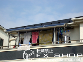 のバルコニー・ベランダ屋根 プレシオステラス R型 単体 屋根タイプ 積雪〜20cm対応 施工例