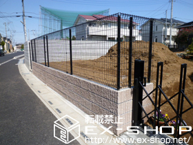 のフェンス・柵 ユメッシュＧ型フェンス 施工例