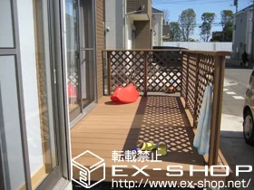 ��ʌ�����s��LIXIL ���N�V���i�g�X�e���j�̃E�b�h�f�b�L ���R�X�e�[�WII �P�́{ �f�b�L�t�F���X �t���b�g�`�X�p�l���i���ڃp�l���j �{�H��