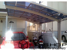 のカーポート カーブポートシグマIII 積雪〜20cm対応 施工例