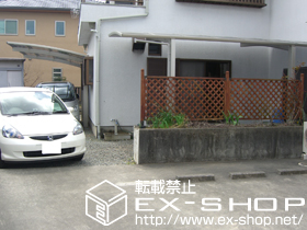 のカーポート プレシオスポート 積雪〜20cm対応×2台 施工例