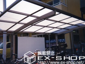 のカーポート カーブポートシグマIII ミニ 積雪〜20cm対応 施工例