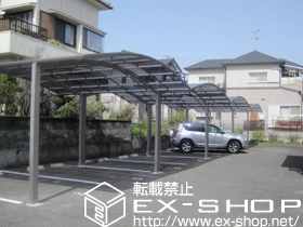 のカーポート プレシオスポート ワイド 積雪〜20cm対応 施工例