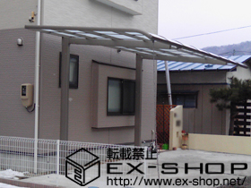 のカーポート レガーナポートシグマIII 樋有 積雪〜20cm対応 施工例