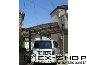 のカーポート カーブポートシグマIII 積雪〜20cm対応 施工例