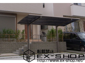 のカーポート カーブポートシグマIII 積雪〜20cm対応 施工例