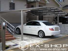 のカーポート プレシオスポート ワイド　積雪〜20ｃｍ対応 施工例