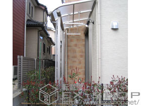 のテラス屋根 ヴェクターテラス R型  テラスタイプ 単体 積雪〜20ｃｍ対応 施工例