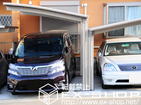 のカーポート カーブポートシグマIII 積雪〜30ｃｍ対応 施工例