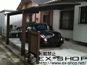 のカーポート プレシオスポート 積雪〜20cm対応 施工例