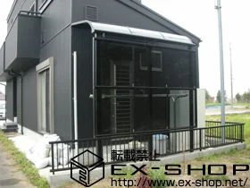 LIXIL ���N�V��(�g�X�e��)�̃e���X���� ���C�U�[�e���XII R�^ �e���X�^�C�v �P�� �ϐ�`20cm�Ή�+���C�U�[�e���XII �O�ʃX�N���[��2�i �{�H��