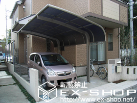 のカーポート テールポートシグマIII 積雪〜20cm対応 施工例