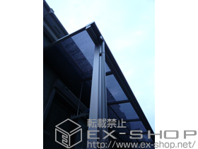 のテラス屋根 ライザーテラスII F型 テラスタイプ 単体 +吊下げ物干し 標準 2本入り 施工例