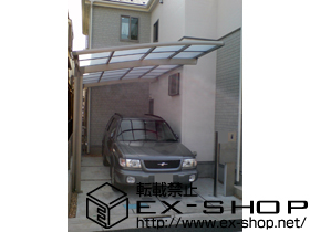 のカーポート カーブポートシグマIII 積雪〜20cm対応 施工例