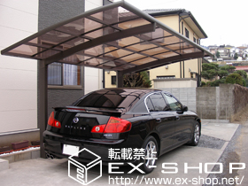 のカーポート カーブポートシグマIII 積雪〜20cm対応 施工例