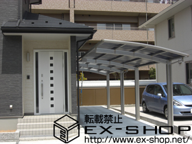 のカーポート レイナポート 縦連棟 積雪〜20cm対応 施工例