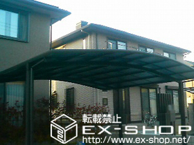 のカーポート カーブポートシグマIII ワイド 積雪〜20cm対応 施工例