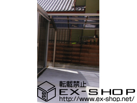 のサイクルポート・駐輪場 カーブポートシグマ? ミニ 積雪〜20cm対応 施工例