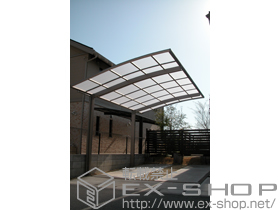 のカーポート カーブポートシグマIII　単体　積雪〜20cm 施工例