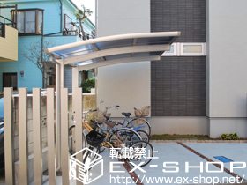 のサイクルポート・駐輪場 レイナポート ミニ 積雪〜20cm対応 施工例