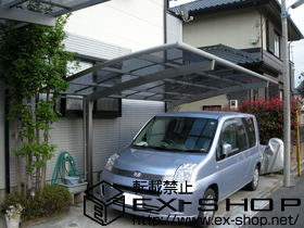 のカーポート カーブポートシグマIII 積雪〜20cm対応 施工例