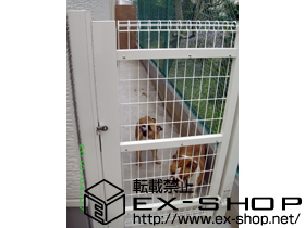 の門扉 ハイグリッド門扉NF1型 片開き 施工例