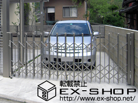 のカーゲート アルシャインPG型R Aタイプ 310S　片開き 施工例