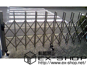 のカーゲート トリップゲート PA型 ノンレール 片開き 施工例