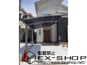 のカーポート プレシオスポート 単体　積雪〜20cm対応 施工例