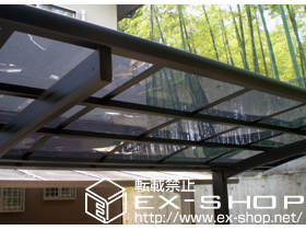 のカーポート プレシオスポート 単体　積雪〜20cm対応 施工例