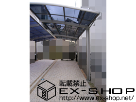 のカーポート カーブポートシグマIII 延長 積雪〜20cm対応 施工例