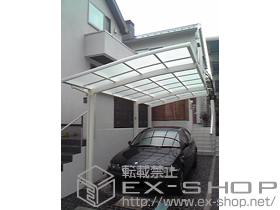 のカーポート カーブポートシグマIII 延長 積雪〜20cm対応 施工例