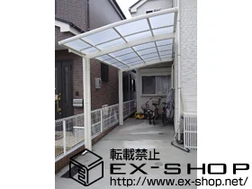 LIXIL リクシル(トステム)のカーポート カーブポートシグマⅢ 積雪～20cm対応 施工例