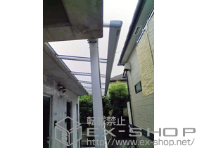 のバルコニー・ベランダ屋根 ヴェクター F型 連棟 テラスタイプ 積雪〜20cm対応 施工例